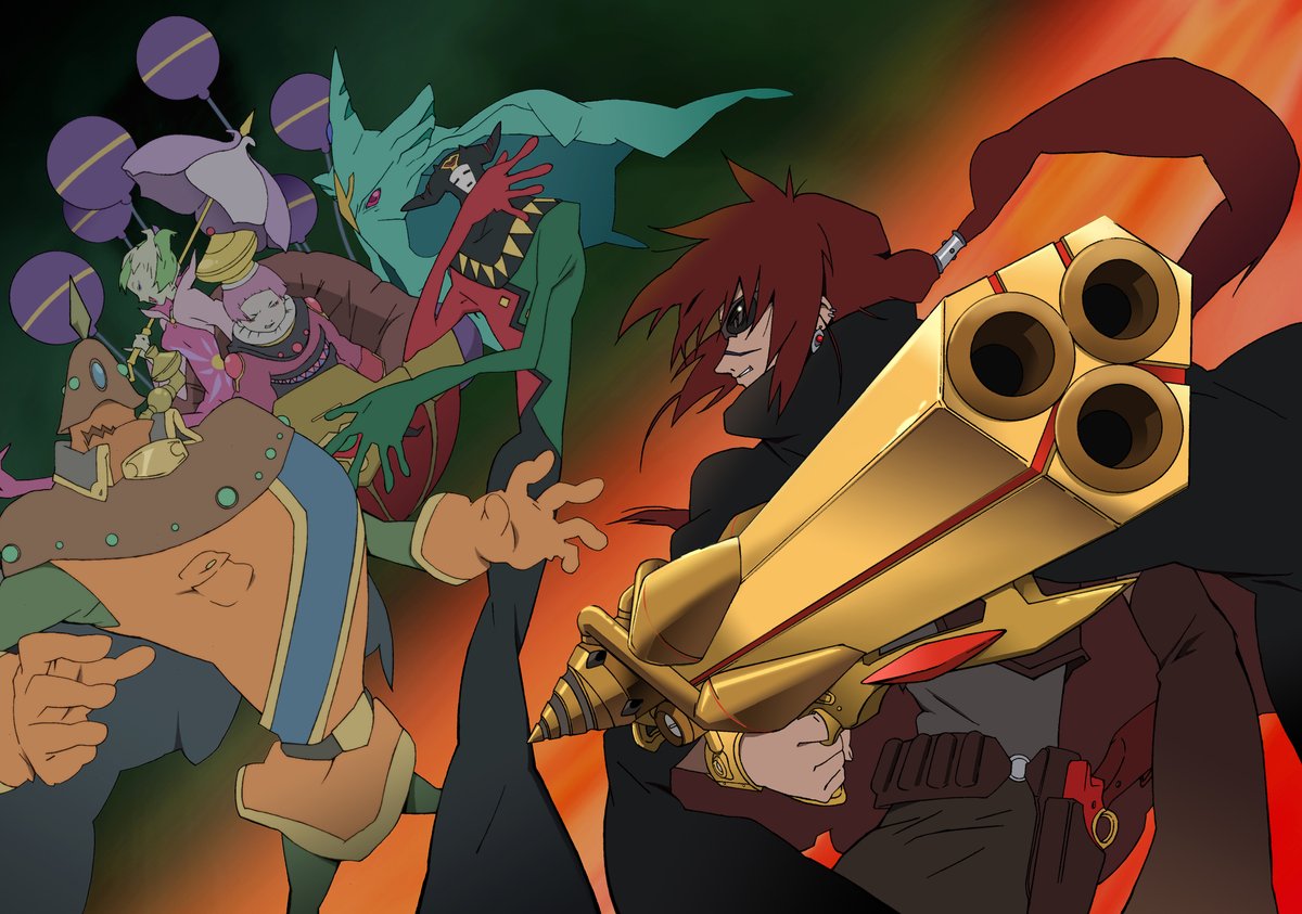 gonzo_anime's tweet photo. 【まもなく放送！】
アニメ『FF:U ～ファイナルファンタジー：アンリミテッド～』（HD版）が本日より再びアニマックスで全話放送されます🎉🎉

あと5分ですね！😀

本作は『ファイナルファンタジー』を原作とする2001年より放送されたアニメ。過去のインタビューでは河津秋敏氏が『アンリミテッド：サガ』との関連性に触れたこともある作品です。

今日から13話連続して放送されます！

お楽しみに😁

#ファイナルファンタジー　
#FF 
#アニマックス