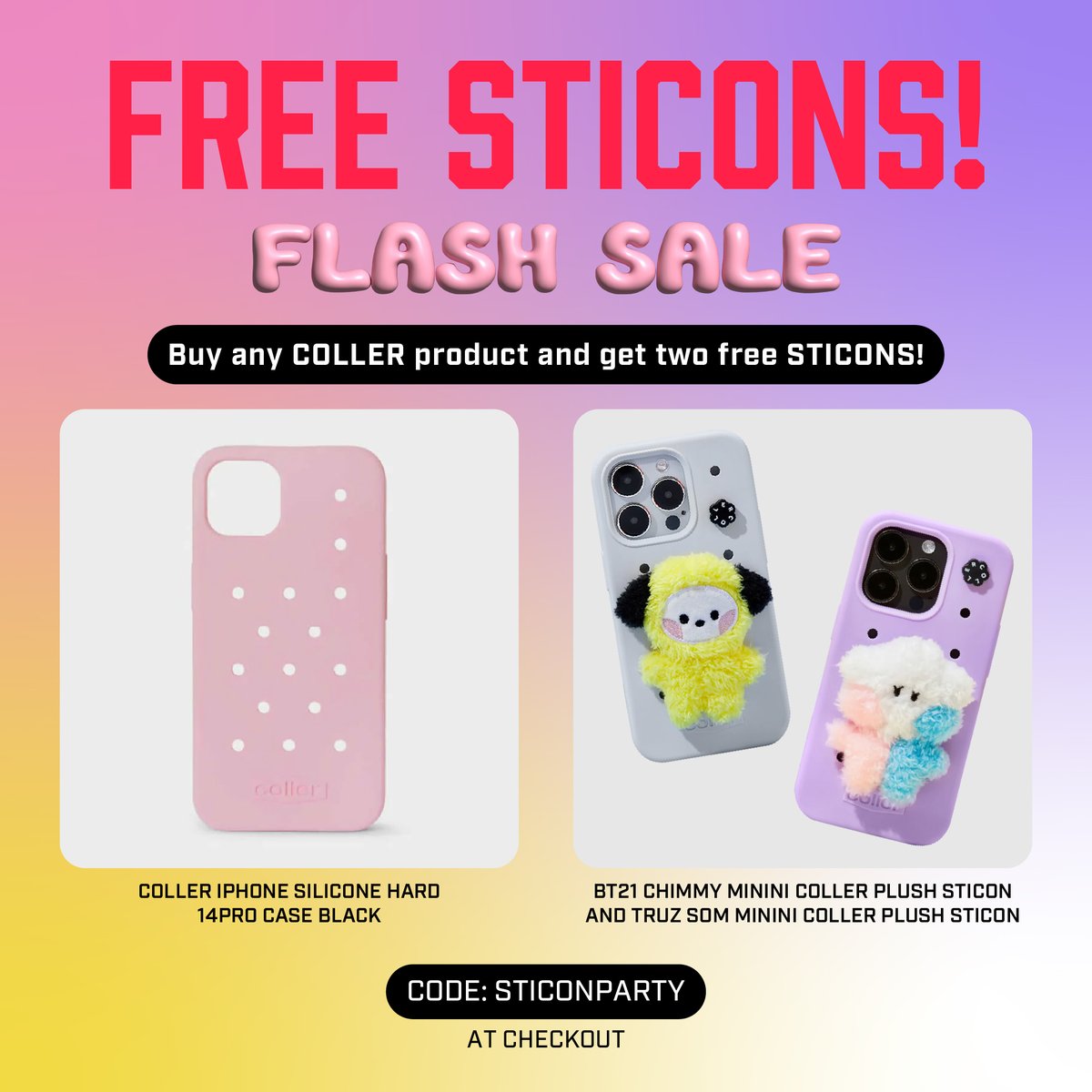 tomolifeau's tweet photo. ⚡ DAY 3 OF OUR DAILY FLASH SALES ⚡

Get 2 sticons for FREE when you purchase any Coller product. 

Use code: STICONPARTY at checkout!

🔗 SHOP NOW Link in Bio.

#EOFY #SALE https://t.co/QwikUi7Rnk