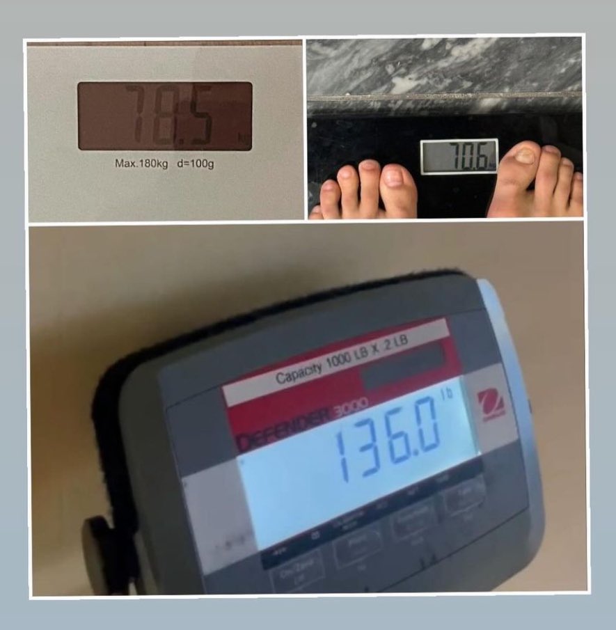 Yanis_Ghemmouri's tweet photo. 78,5 kg au début du fight camp
70,6 kg à 30h de la pesée officielle
61 kg au moment de la pesée
💦😅 https://t.co/OGVCwwJPF0