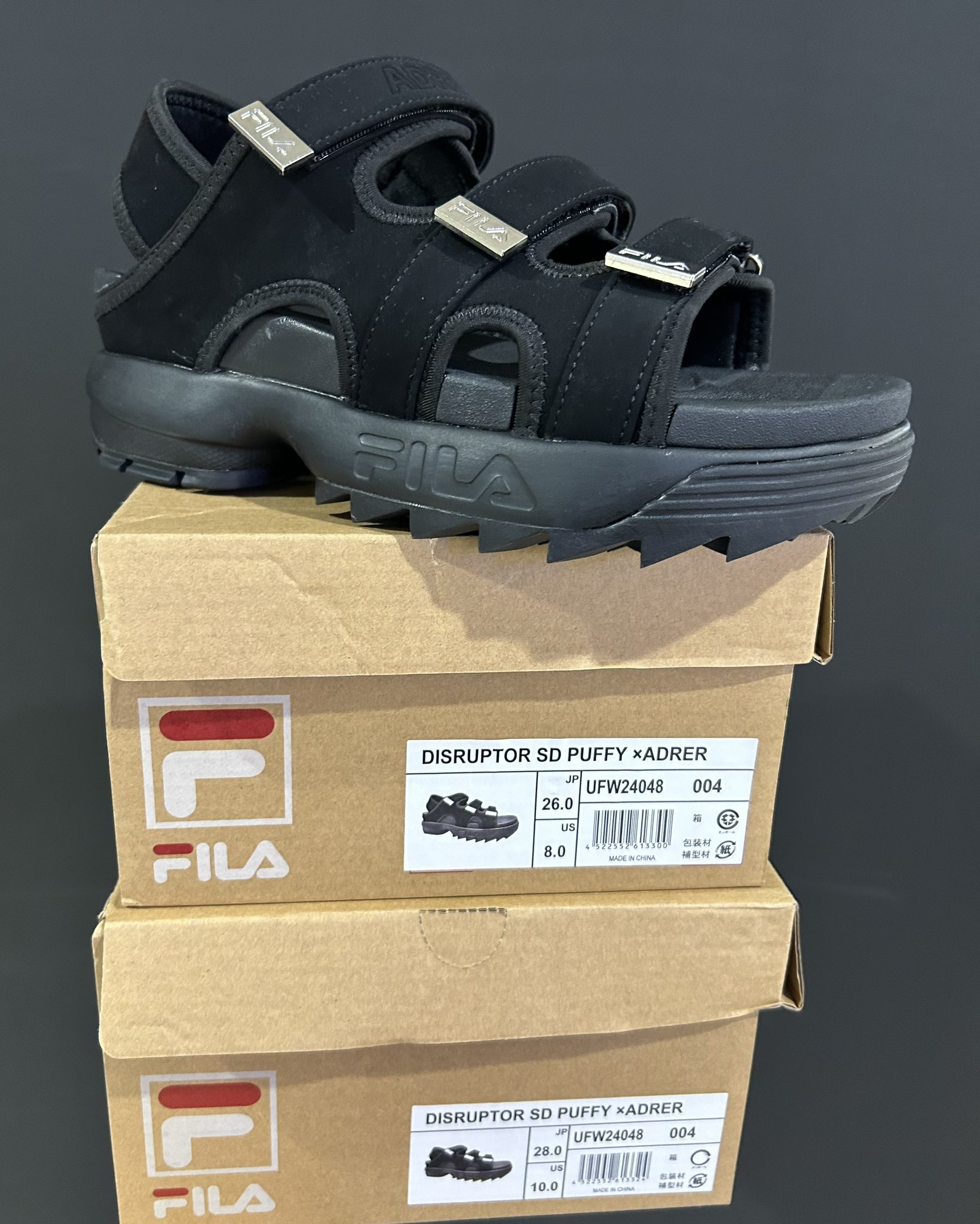 FILA × ADRER DISRUPTOR SD PUFFY 26.0cm