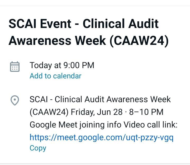 Thank you for your outstanding participation in the event. Let's continue to strive for excellence, knowing that our collective efforts can transform not just our healthcare system, but our lives and the lives of those we serve.
#CAAW24 
#SudanCrisis 
#ClinicalAuditHeroes