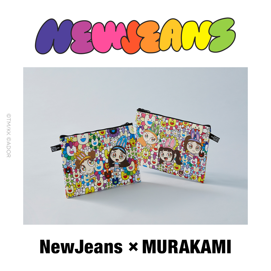 🌼#NewJeans Merch🌼 「NewJeans x MURAKAMI」のリユーザブルバッグと