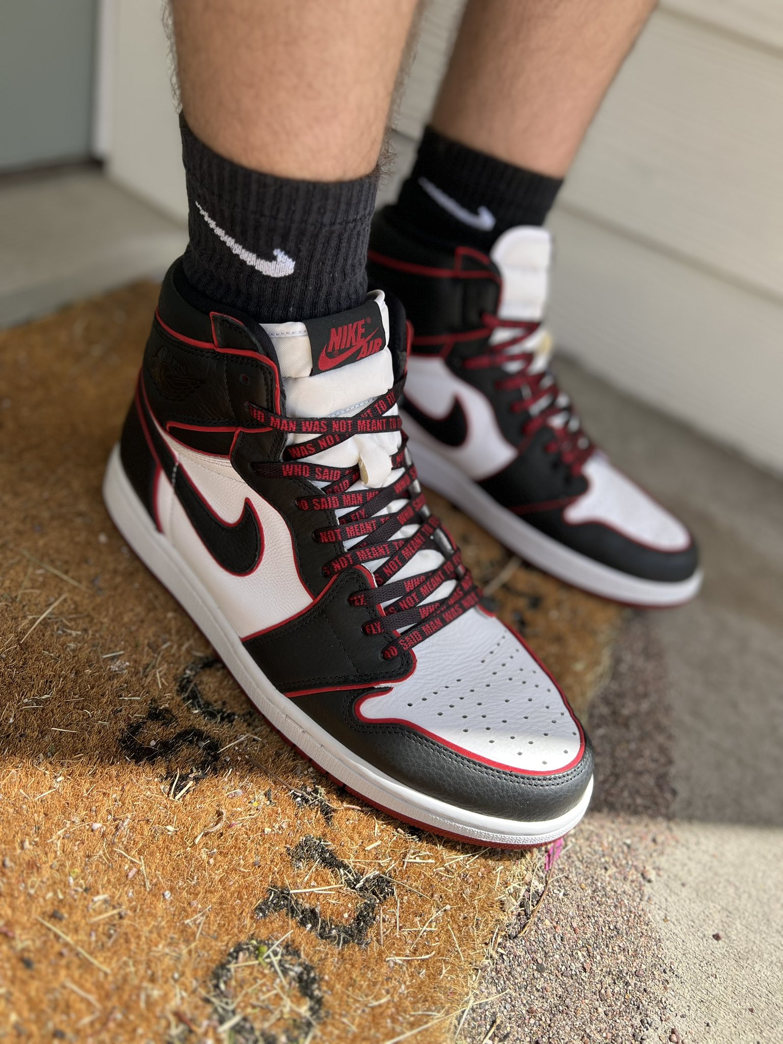 Aj1 who said man was not meant to fly best sale