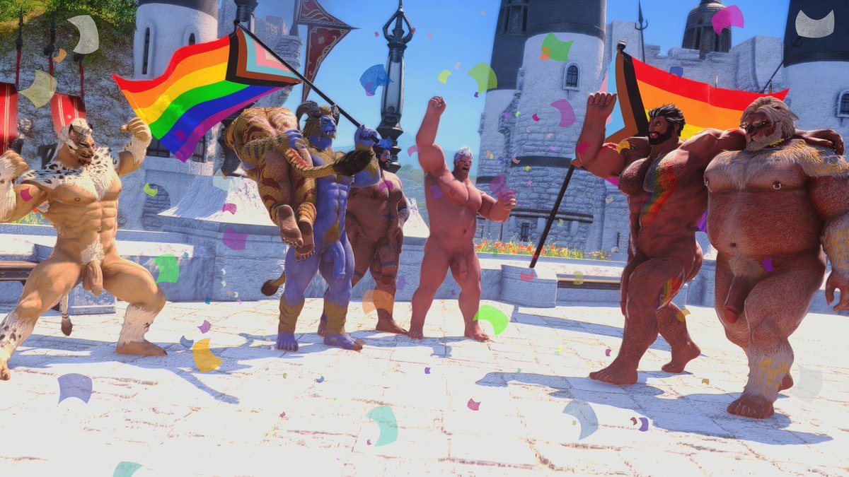 Happy pride from our lovely lot! Stand proud of who you are.

<a href="/easternhroth/">Vostok🔞</a>
<a href="/Kuma_DaWuma/">Kuma_Puma</a>
<a href="/BlueBinch/">BluestBinch 💙❄️</a>