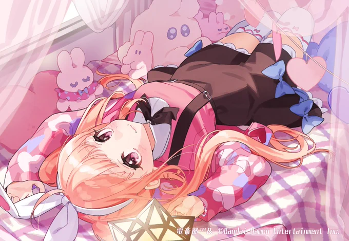 #電音部4周年 おめでとうございます #電音部ASMRボイス 第一弾、「桜乃美々兎」&「りむる」のジャケットイラストを担当させていただきました イラストを使用したアクリルパネルもあるみたいです 特設ページ 