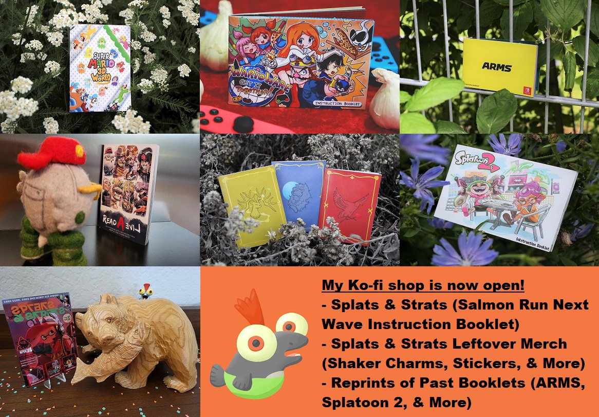 Nosey_Tengu's tweet image. My online shop is open for business! 

ko-fi.com/noseytengu/shop

All of the booklets I've made are finally available to purchase! Many of these booklets, which are all collaborative projects, were only obtainable in limited giveaways and haven't been printed in a while.