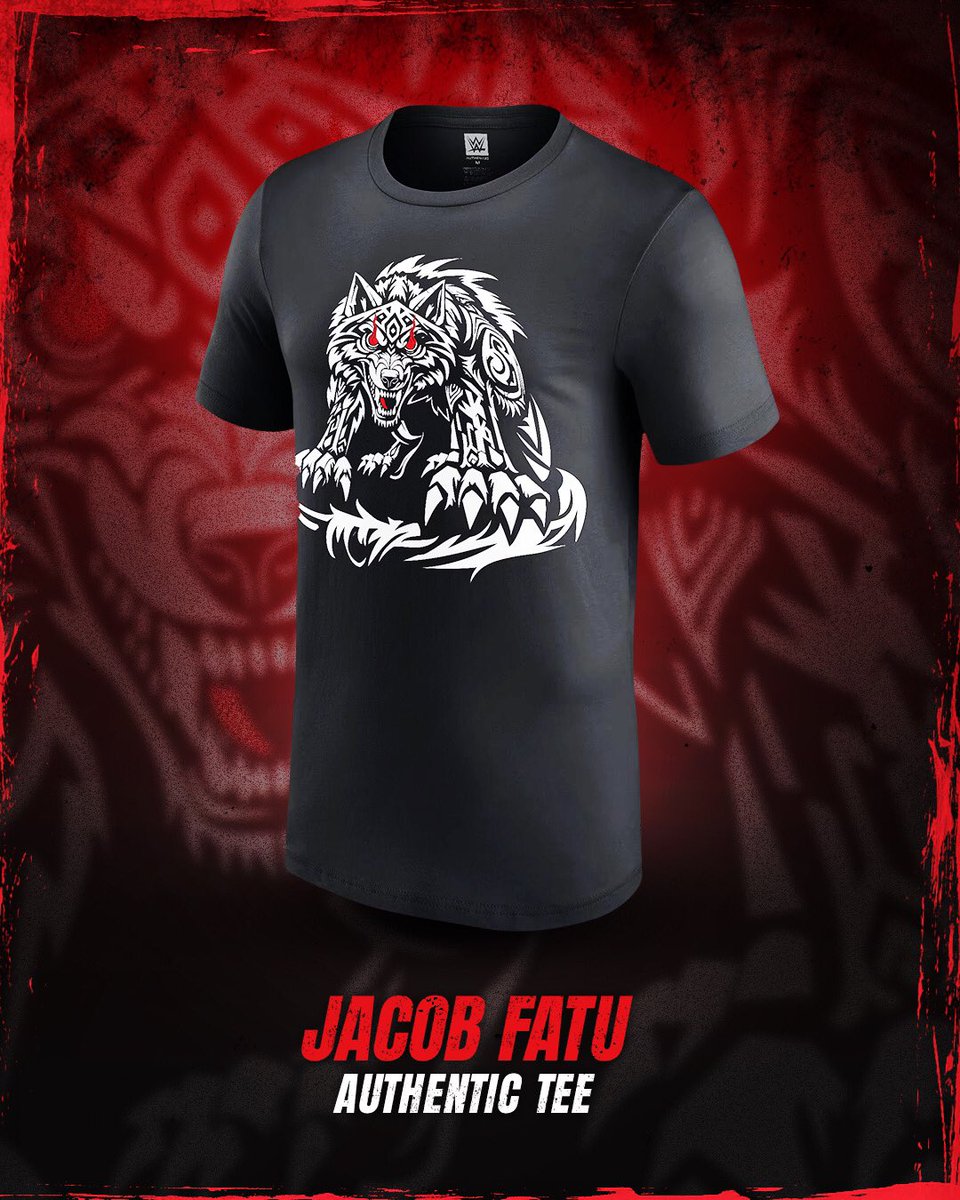Jacob Fatu authentic tee is available now at #WWEShop! #WWE