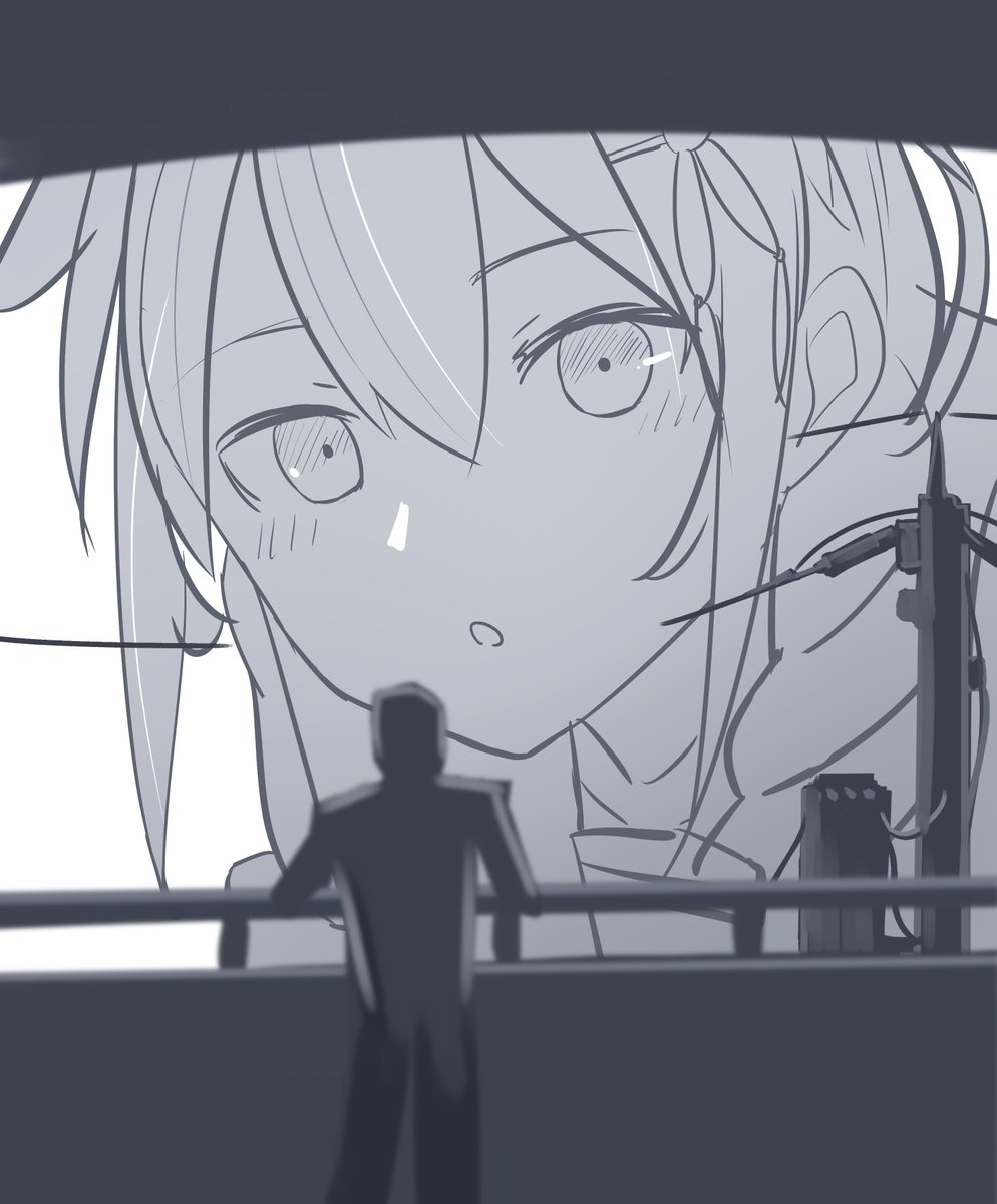 #逆光は素晴らしいのでこれを見た人も逆光を貼る 艦コレや、フォロワーさんのオリキャラなど!