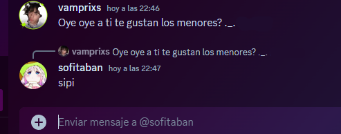 Elvamprixs's tweet photo. @sofitaban456 Que asaltacunas eres JAJAJAKAS https://t.co/sBcsvvP3Hn