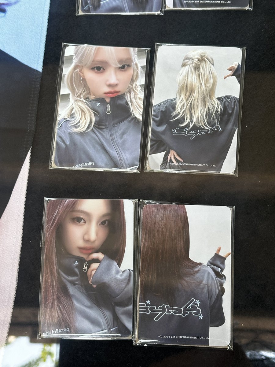 aespa ソウルコン PARALLEL LINE JERSEY ジャージ aespa WINTER 2nd