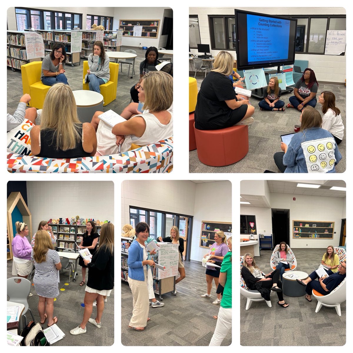 OGAP Additive is underway at Oak Mountain Elementary as teachers are sharing counting routines with each other and collaborating about the importance of counting collections. 🎉 ⁦<a href="/AMSTI4all/">AMSTI</a>⁩ ⁦<a href="/AMSTI_UM/">AMSTI_UM</a>⁩ <a href="/AlabamaAchieves/">Alabama State Department of Education</a>⁩ ⁦⁦
