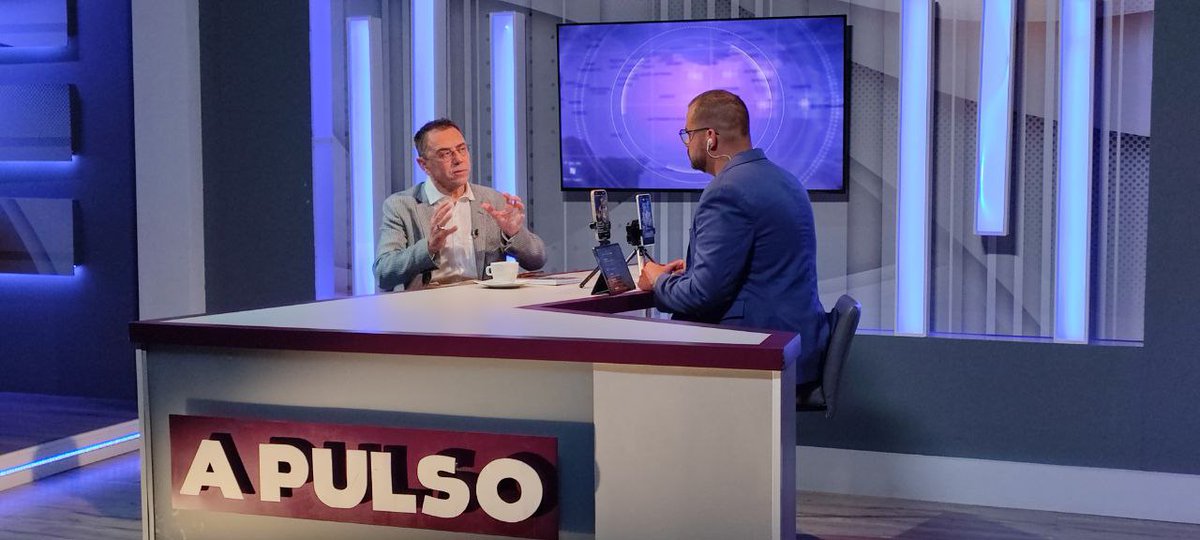 #EnFoto📷| Politólogo español <a href="/MonederoJC/">Juan Carlos Monedero</a> aseveró que la oposición Venezolana lo único que busca es generar caos en el pueblo, desconocer los resultados electorales y seguir trabajando para intentar debilitar al Gobierno con el fin de satisfacer sus necesidades económicas.