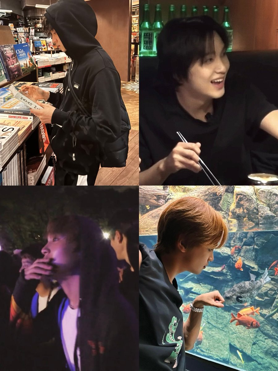 hecanoona's tweet image. mau perpus date.... mau kuliner date...... mau konser date..... mau aquarium date.... mau explore ini itu asal sama HAECHAN......