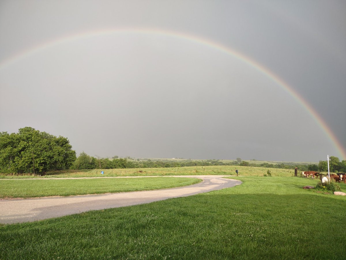 lcranch08's tweet image. Just hoping that pot of gold is over there on our pasture tonight!!