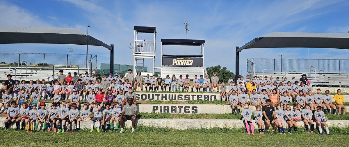 Southwestern MSoccer (@supiratesmsoc) on Twitter photo Great week of camp! Hope to see everyone out watching <a href="/SUPiratesMSOC/">Southwestern MSoccer</a> and <a href="/SUPiratesWSOC/">Southwestern WSoccer</a> this Fall! Great week of camp! Hope to see everyone out watching <a href="/SUPiratesMSOC/">Southwestern MSoccer</a> and <a href="/SUPiratesWSOC/">Southwestern WSoccer</a> this Fall!