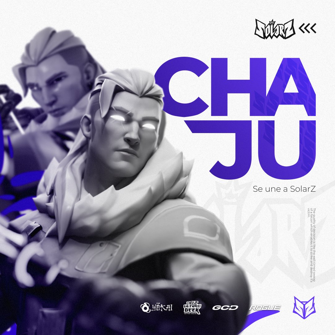 Hoy le damos la bienvenida a <a href="/chajubtw/">Chaju</a> jugador costarricense 🇨🇷 que hoy vuelve a la manada y jugará como sexto en nuestro roster de Valorant! ¡Bienvenido Chaju!