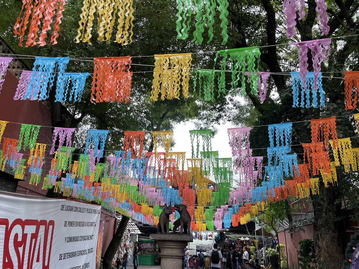 Day 5 - we spent most of today with the Isla Urbana NGO (nonprofit) learning all about rainwater reclamation and then walked around Coyoacan. It’s a beautiful city (we needed more time there). We fly home tomorrow so this is our last full day here.
