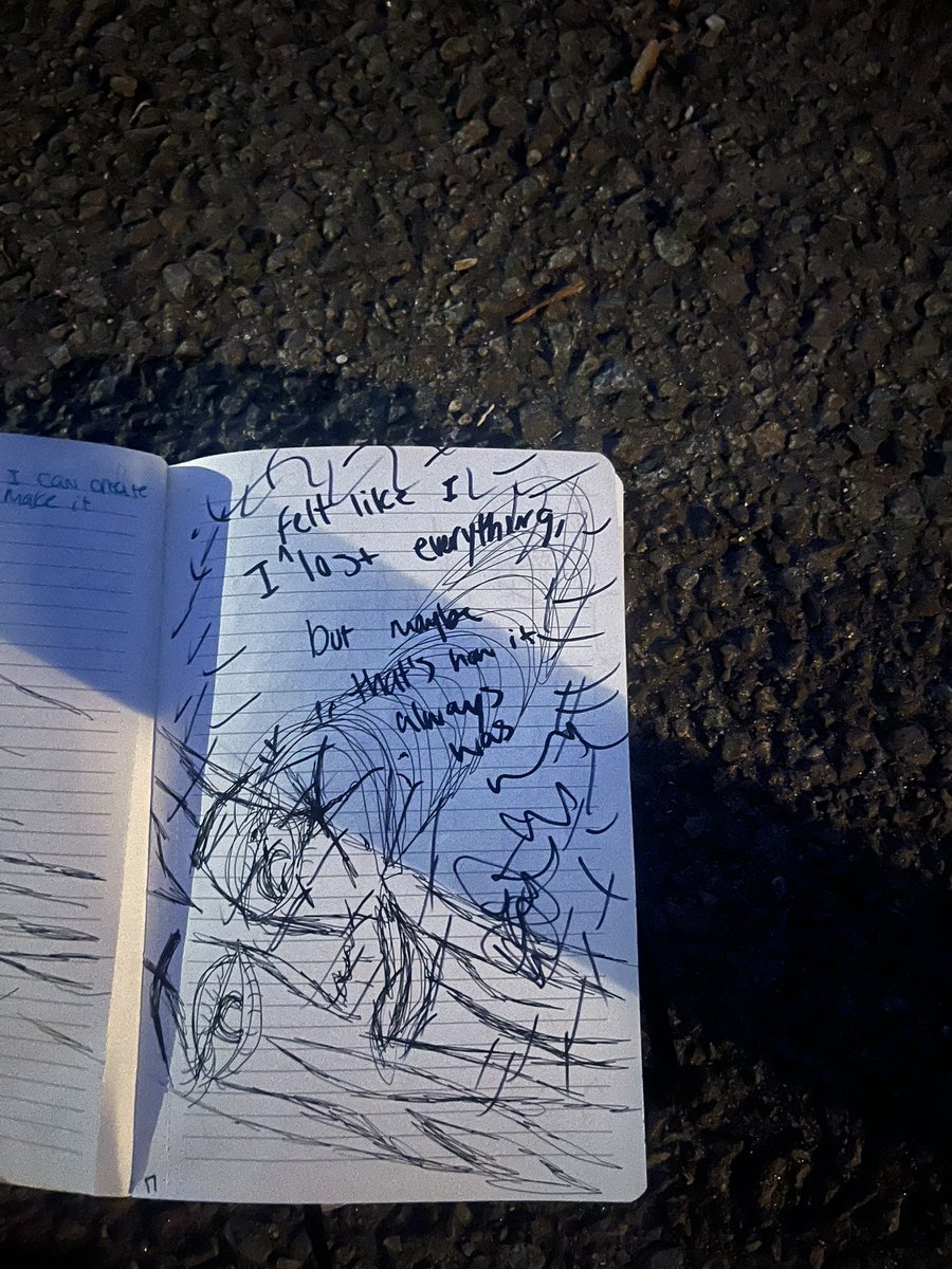 t6fi9ure's tweet image. Day 4// A battle between…
What flowed out of me on a walk 

#dailynote #GoodNight #dailysketch #forest #dont #giveup