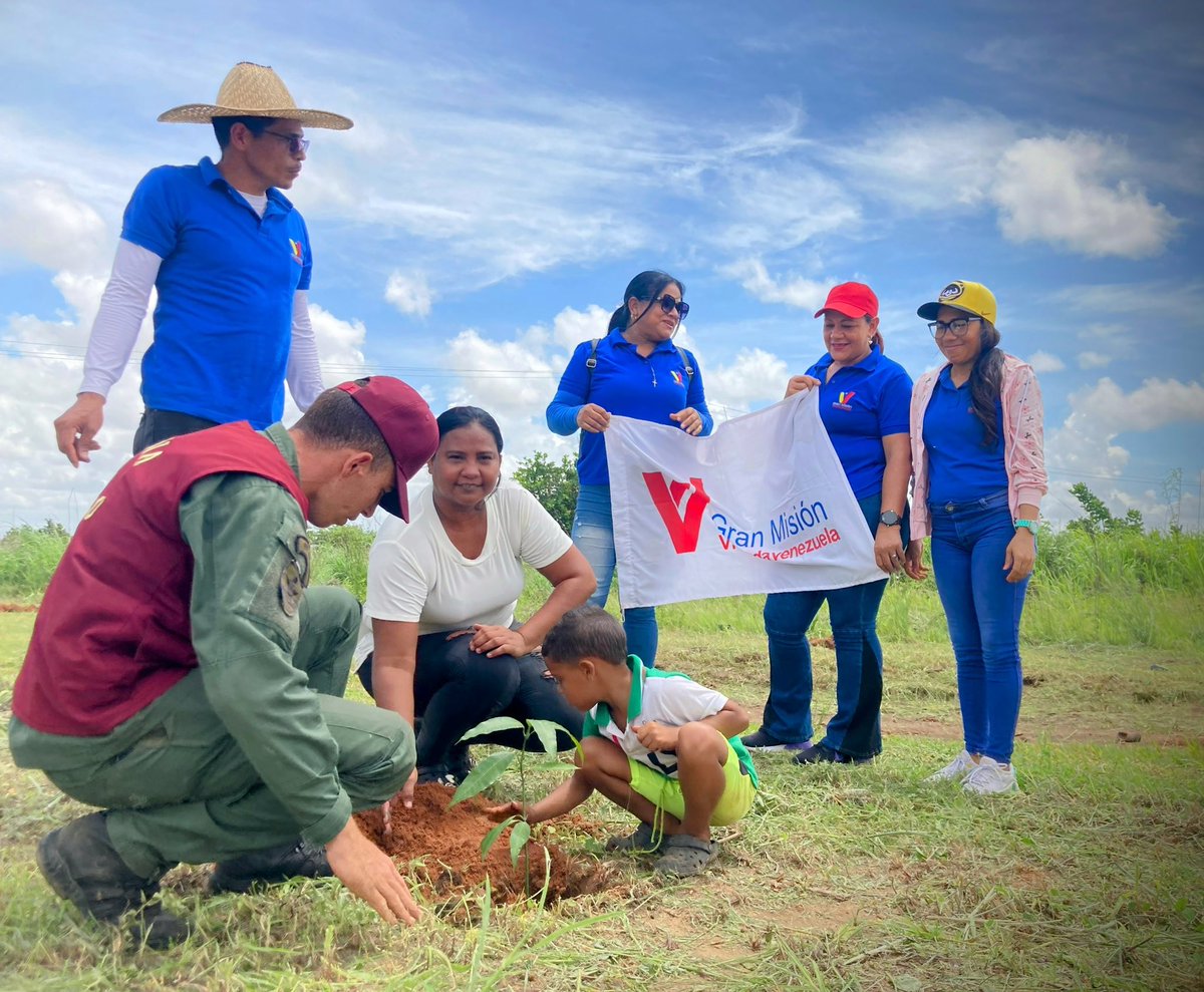 Jornada de Ecourbanismo N°31 de la GMVV 🌿🪴🌱
Siembra de distintas plantas, desmalezamiento y creación de patio productivo en el Urbanismo Ezequiel Zamora II. Una jornada que busca embellecer y crear conciencia ambiental en todos los espacios de los diferentes urbanismos🌳 👏🏻