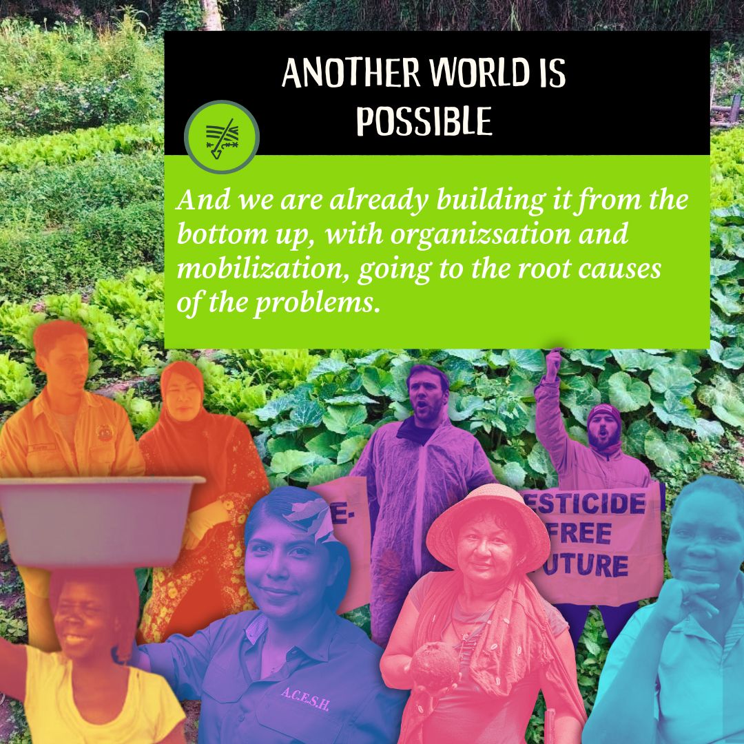 FIANista's tweet image. 🔴Another world is possible &amp;amp; it´s being built bottom-up

➡️Organized &amp;amp; mobilized, communities and grassroots groups go to root causes of problems, confronting corporate capture, greenwashing &amp;amp; neocolonialism, false solutions to climate &amp;amp; food crises 
Read bit.ly/4braPmi