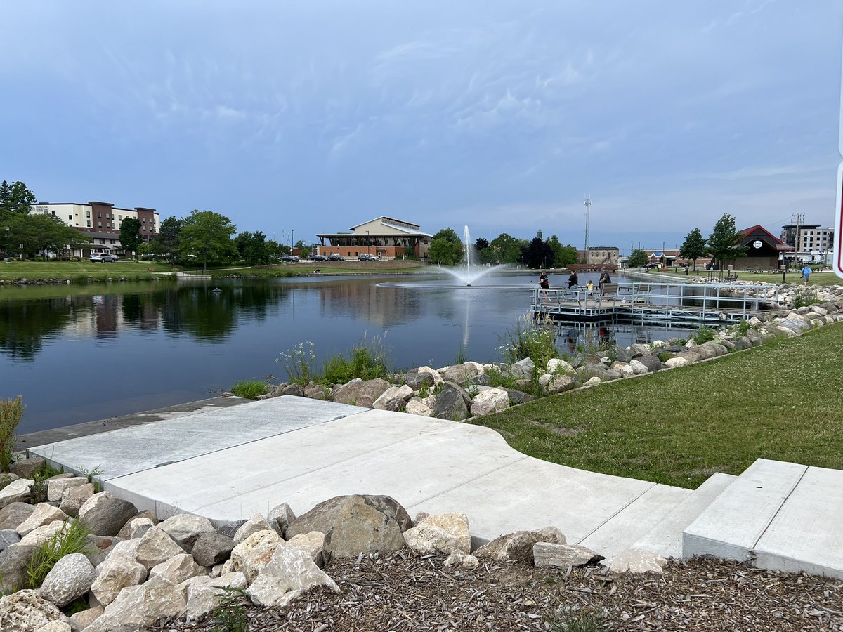 Hartford Mill pond just a couple blocks from our home. Lovely summer eve!