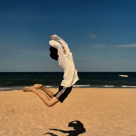 HRJFEED's tweet image. photographer jaemin, thank you for capturing renjun’s happy moments 💙🌊