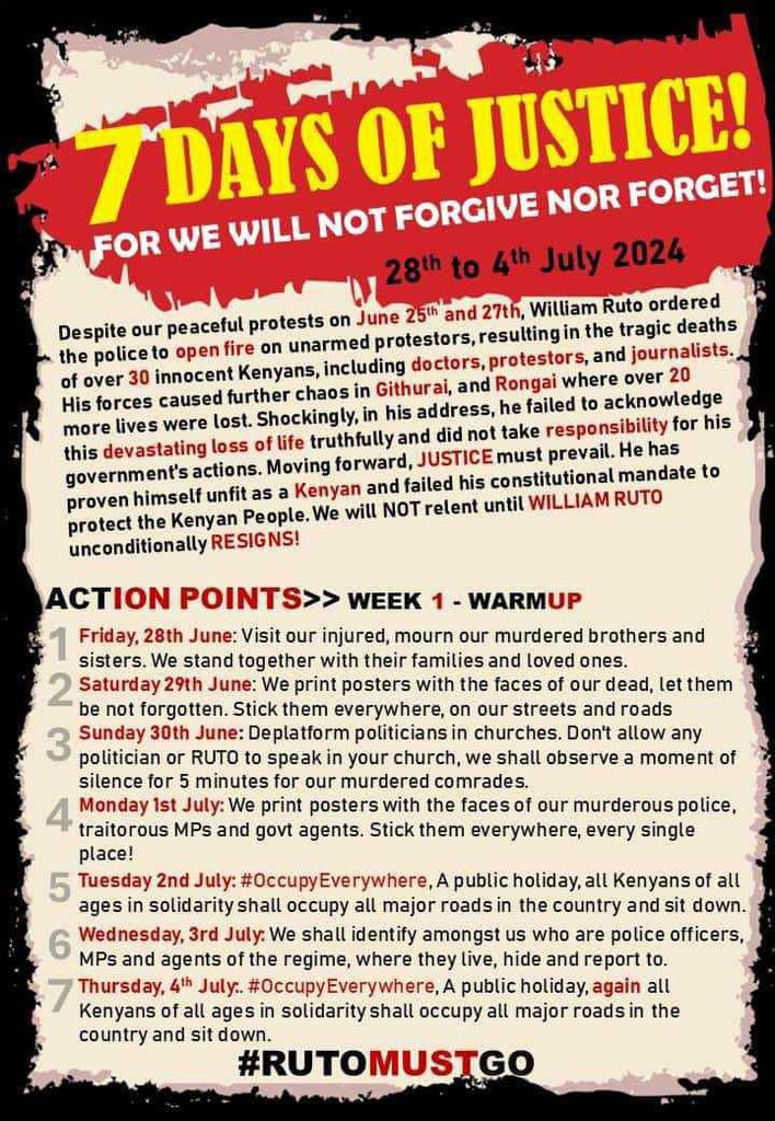 #RutoMustGo!