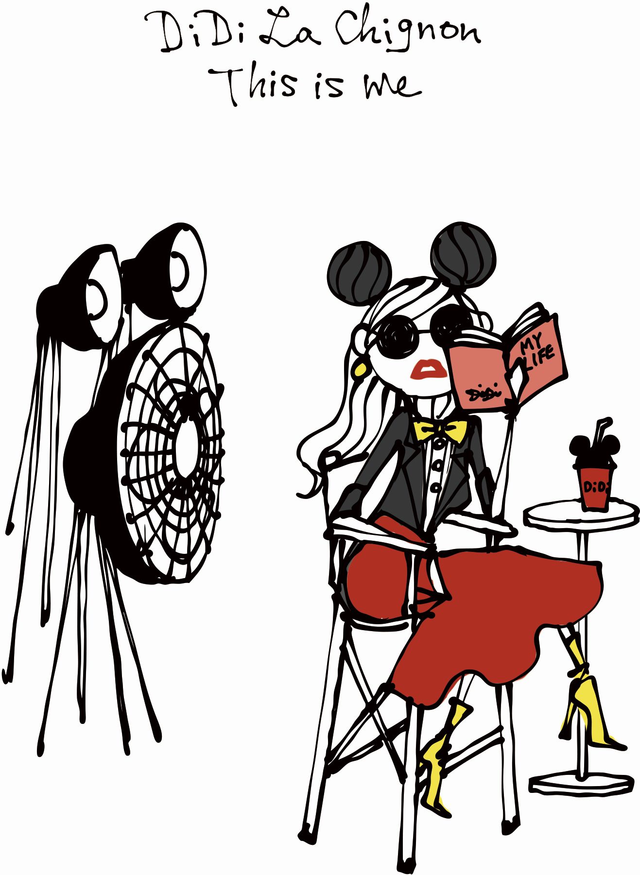 三浦大地Disneyサイン本DiDi La Chignon This is me - アート