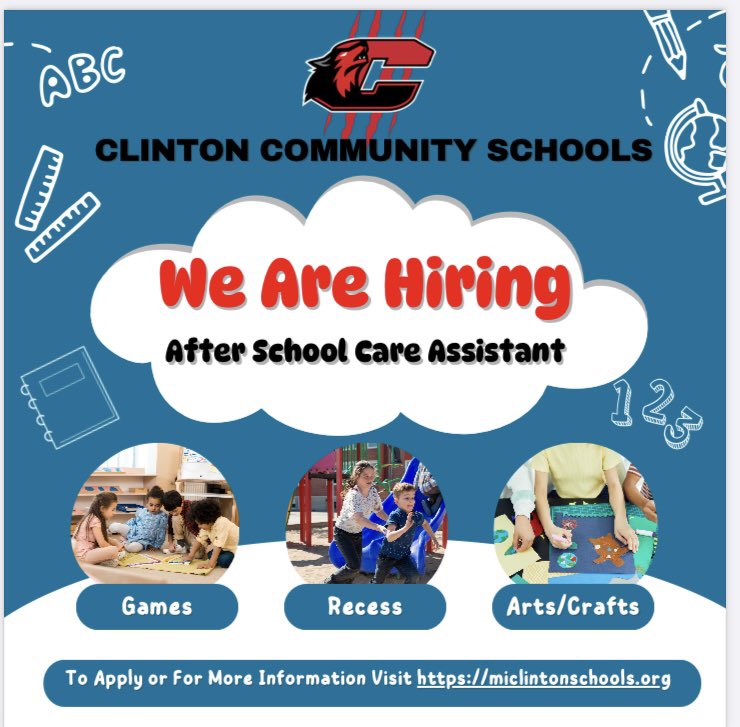 ClintonPreschoo's tweet image. CCS, the place to be! ❤️🖤@ClintonPreschoo @CCSredwolves