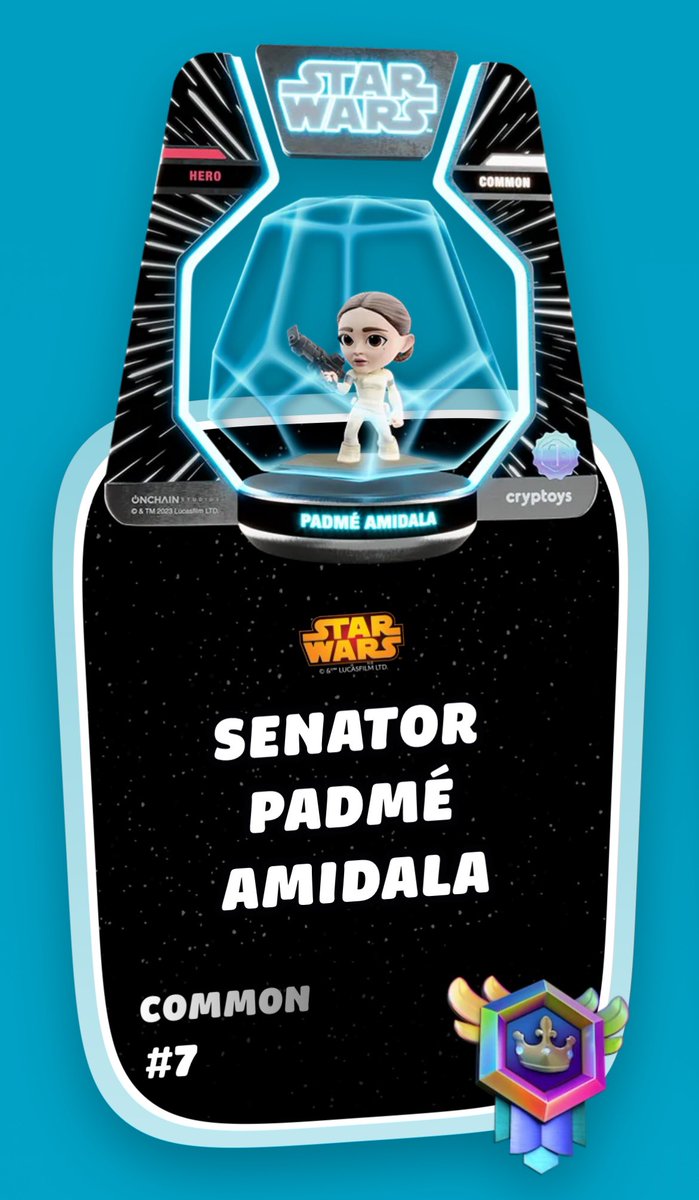 OhSayCanUTweet's tweet image. A few of my DTE snipes! 
Grail Luke #3- $32.50
Common Padme #7- $14.50
Common Vader #40- $6.00
Not bad, not bad at all. 
- Collectors having fun collecting! 💯
@Cryptoys 
Digital Toy Exchange
#HotToySummer 
#TimingIsEverything 
#Lucky