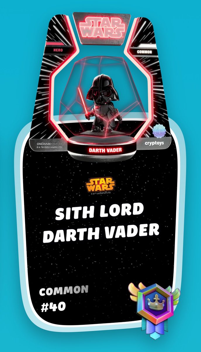 OhSayCanUTweet's tweet image. A few of my DTE snipes! 
Grail Luke #3- $32.50
Common Padme #7- $14.50
Common Vader #40- $6.00
Not bad, not bad at all. 
- Collectors having fun collecting! 💯
@Cryptoys 
Digital Toy Exchange
#HotToySummer 
#TimingIsEverything 
#Lucky