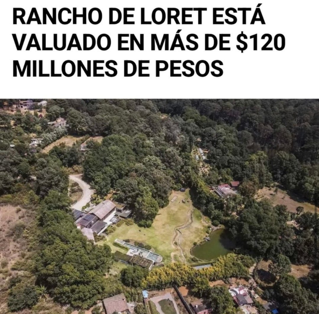 catrina_nortena's tweet image. #FueraMayerDeMorena
De depas en Miami a Ranchos de más de 100 MDP.

@CarlosLoret, no es un periodista, es un MERCENARIO...