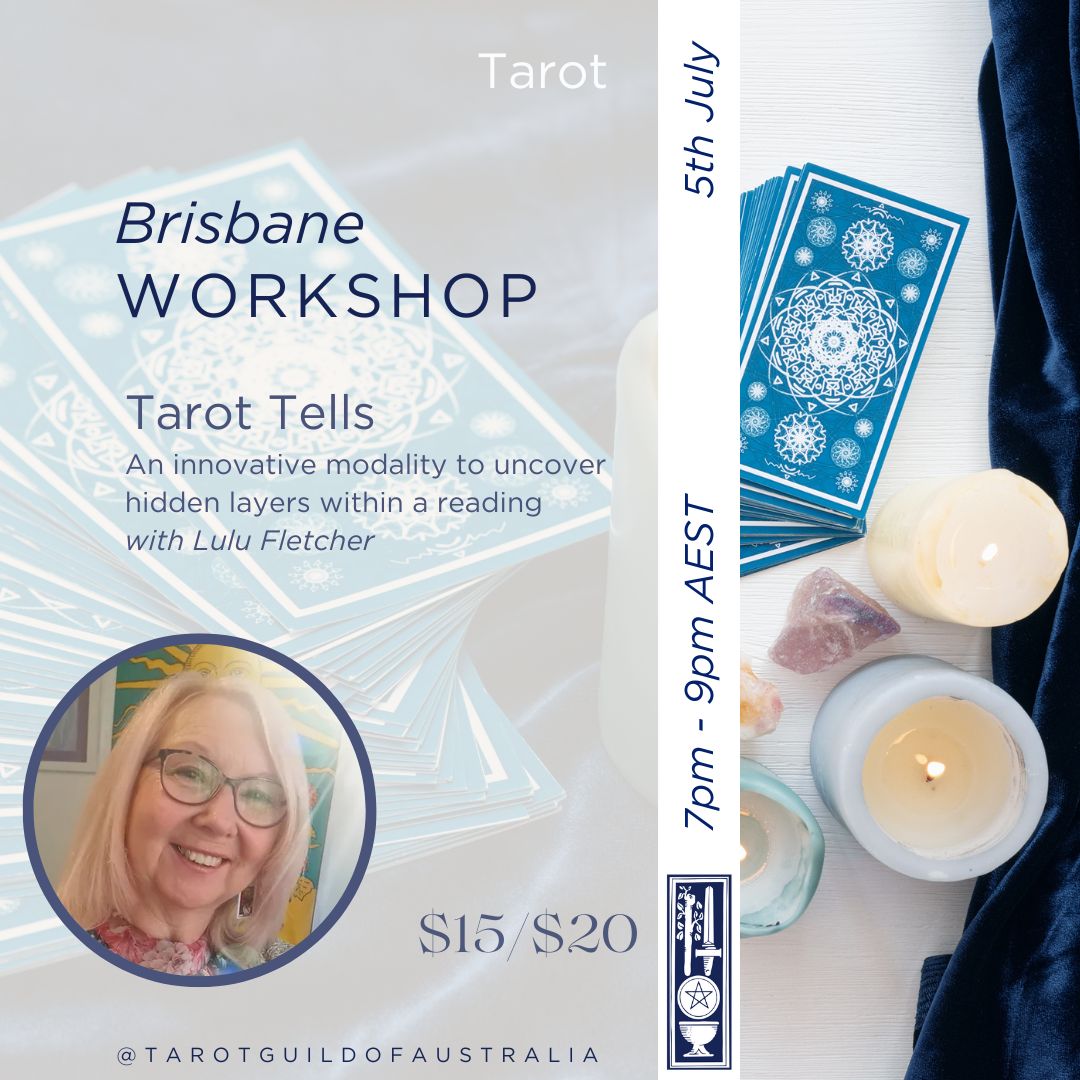 TarotGuildAus's tweet photo. Upcoming July Events at Tarot Guild of Australia https://t.co/hlqaslJkzW 
#tarot #tarotworkshop #tarotreading #tarotcards https://t.co/ZrUmP7GIz1