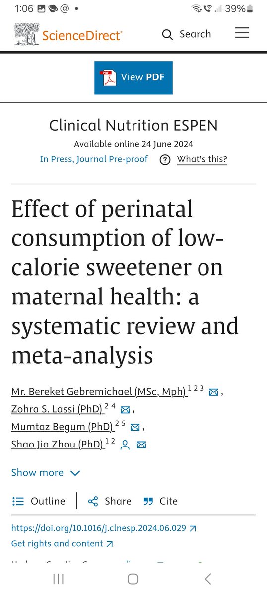 Dr Mumtaz Manzoor (@mumtaz_uoa) on Twitter photo An important systematic review from <a href="/BereketMichaelG/">Bereket Gmichael</a> PhD project is online now.
doi.org/10.1016/j.clne…
<a href="/BereketMichaelG/">Bereket Gmichael</a>
<a href="/ZohraLassi/">Zohra Lassi PhD - زہرہ</a>
Dr Jo An important systematic review from <a href="/BereketMichaelG/">Bereket Gmichael</a> PhD project is online now.
doi.org/10.1016/j.clne…
<a href="/BereketMichaelG/">Bereket Gmichael</a>
<a href="/ZohraLassi/">Zohra Lassi PhD - زہرہ</a>
Dr Jo
