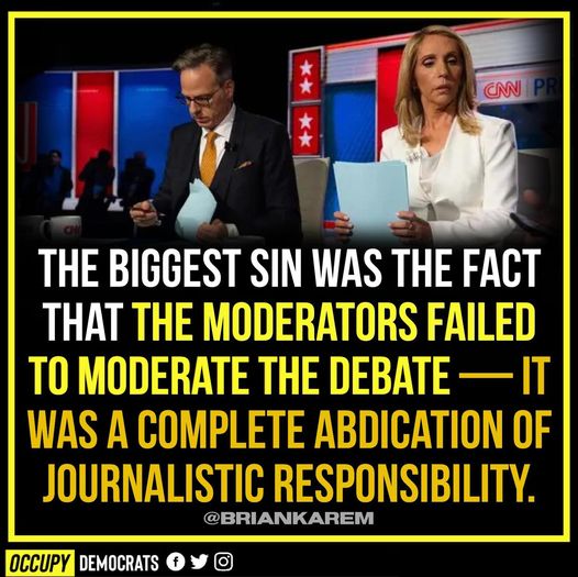 Christo12919382's tweet photo. @SWinstonWolkoff They were all in on the fix...It was a setup just to help CNN's ratings for the next 4 months. CNN SET BIDEN UP FOR FAILURE ON PURPOSE! THEY NEVER FACT CHECKED TRUMP ONCE, NOR DID THEY PRESS HIM TO ANSWER THEIR QUESTIONS! IT'S ALL ABOUT THE RATINGS! https://t.co/PkEIkkBR1n