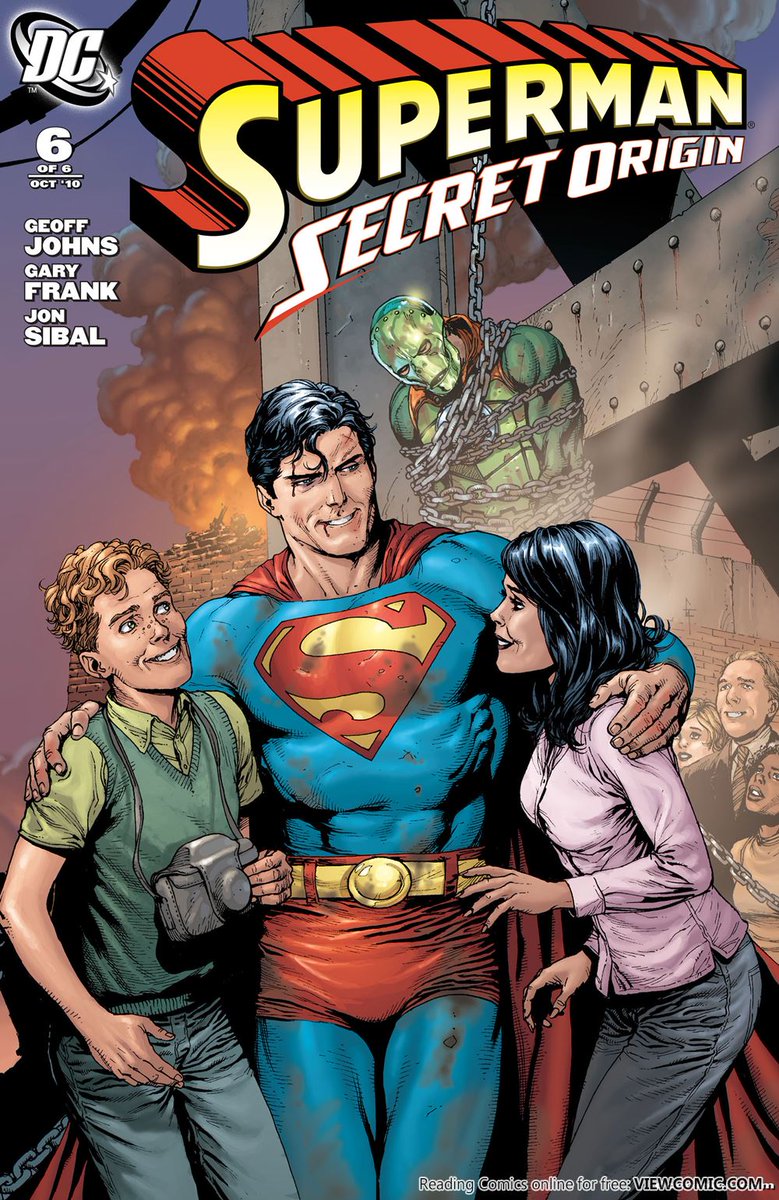 Wrestling_Fan79's tweet image. Superman Secret Origin is one of my favorite comic book series. Geoff John's storytelling is great, and he nails the icon characters while Gary Frank's art is amazing. They both do an awesome job telling a classic story about the greatest superhero ever. #Superman #SecretOrigin