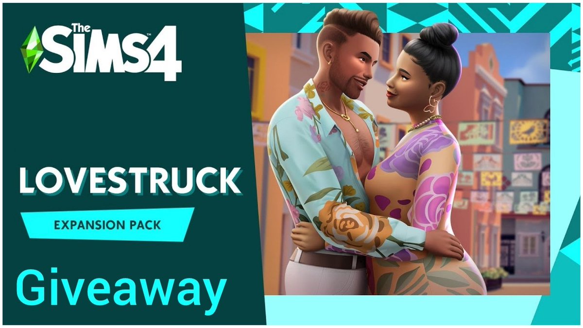 Heyyyy Simmers... It looks like it's time for another #TheSims4 giveaway!

Get ready for a bit of romancing, as I will be giving away THREE codes for the upcoming #TheSims4Lovestruck EP, redeemable on PC/Mac for #EAapp 🙌

LIKE and SHARE this post, and give me a follow to enter!