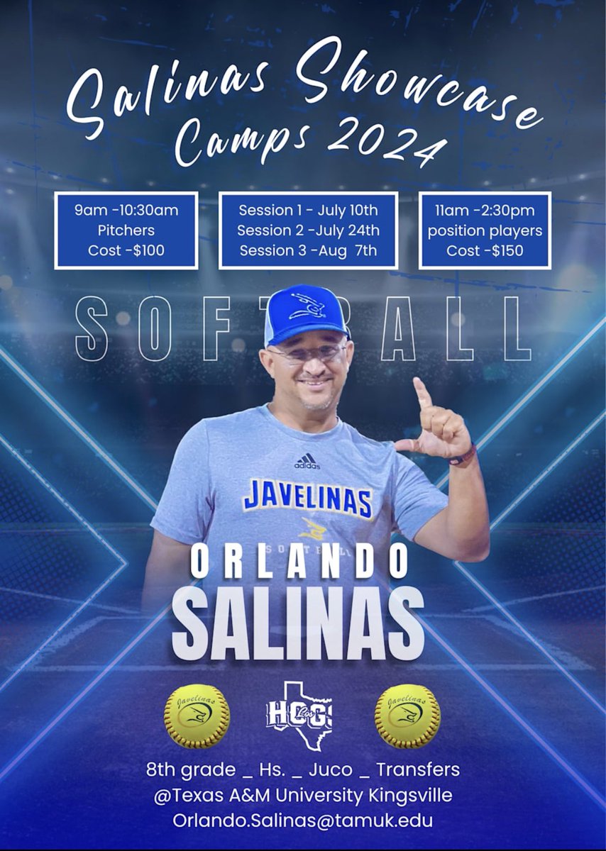 TAMUKSB's tweet image. Sign up today !!!! Come and showcase your skills this summer …#HogWild #LosHogs 
Session 1- docs.google.com/forms/d/e/1FAI…
Session 2-docs.google.com/forms/d/1t0v3p…
Session 3-docs.google.com/forms/d/e/1FAI…