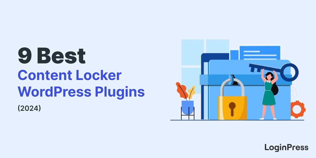 wpbrigade's tweet image. Are you in search of content locker WordPress plugins for your site? These plugins simplify the process of restricting access to premium content until visitors complete desired actions.

👉 bit.ly/3WZzFpO

#WordPress #ContentLocker #LoginPress