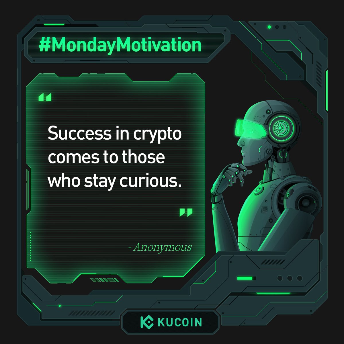 Challenge yourself today, anon. 

#MondayMotivation