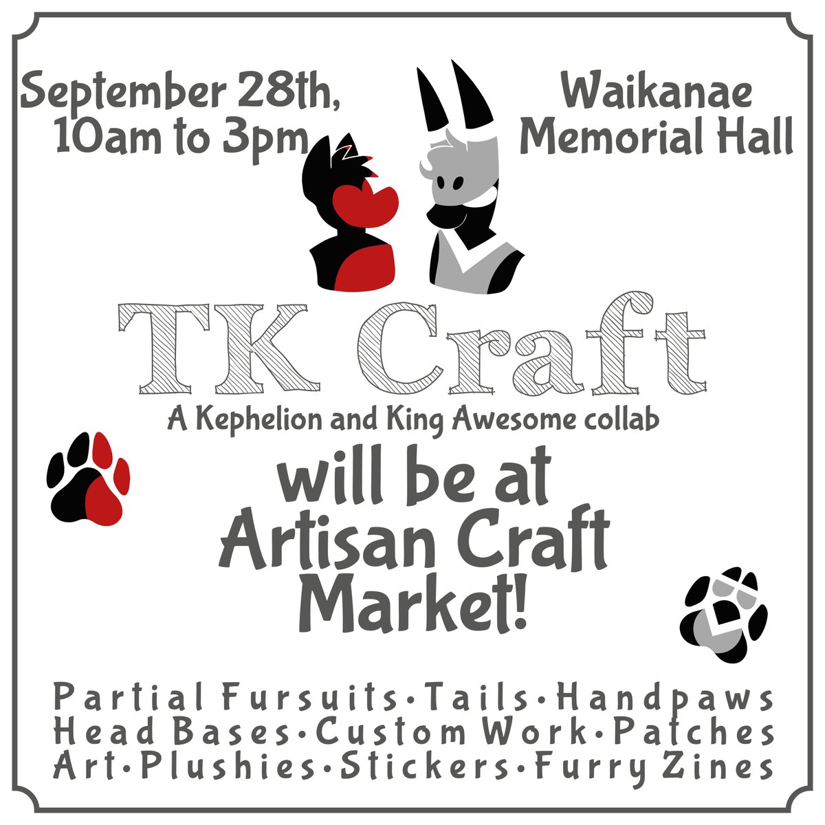 tkcraftsnz's tweet photo. We'll be at the Artisan Craft Market next week! Come say hi! https://t.co/XtiPIORHwr