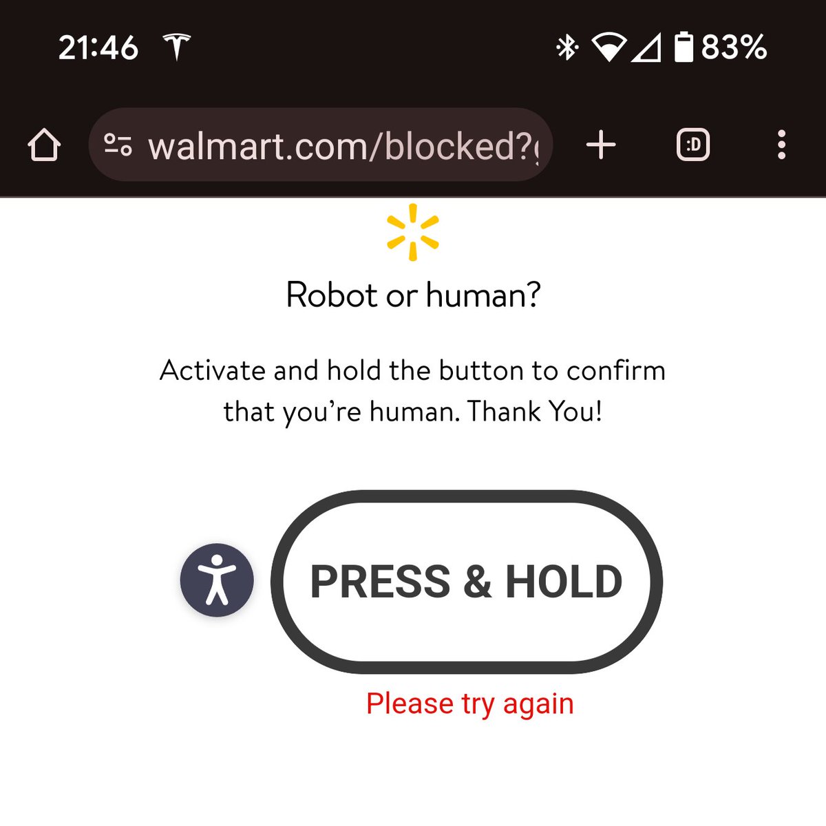 Which #PM pitched this trend? As if the Internet wasn't obnoxious enough asking for cookies, clearing ads that obscure the entire page and slow load times. Is this what we do to combat bots now? I'm curious the retention rate of shoppers. #internet