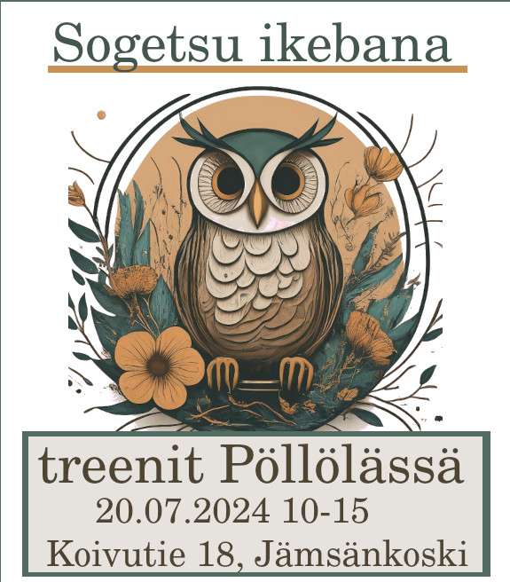 TuijaNyr's tweet photo. Treenataan ikebanaa J-koskella. Lisätietoja sivulla https://t.co/yPPjhIy5zC . Hinta 25 €, sisältää vasta-alkajille myös materiaalit. Viestittele kun olet tulossa tuija.nyronen@gmail.com.
#ikebanakurssi #jämsänkoski #jämsä https://t.co/9ebZ6CSdaX