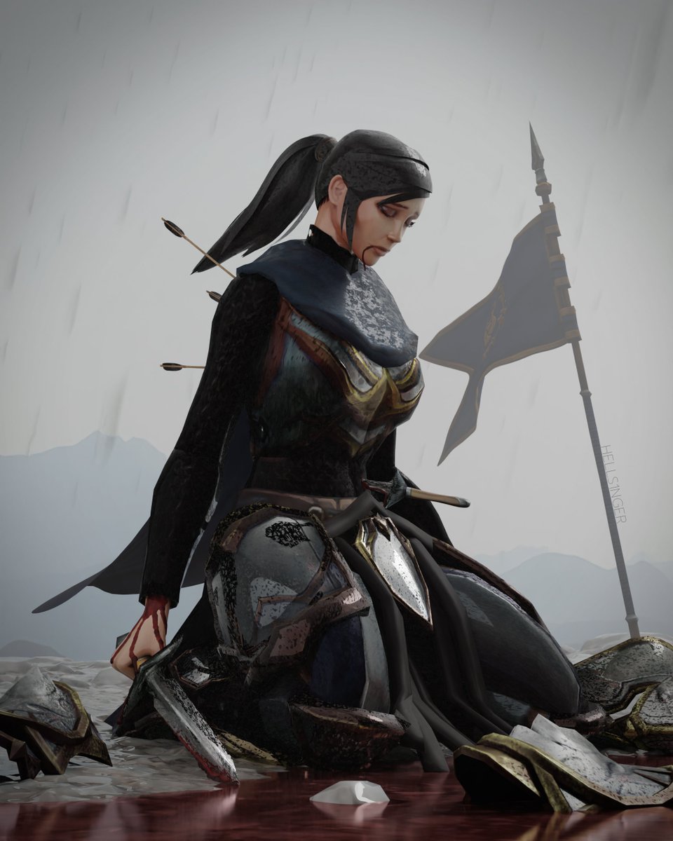 "as life ebbs, terrible vistas of emptiness reveal themselves"

#worldofwarcraft #sfw #3dartwork