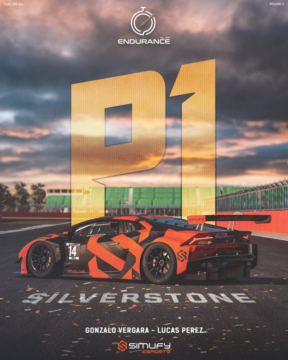 Simufy Esports (@simufyesports) on Twitter photo 🏁at 3H of Silverstone from Round 1 of <a href="/ArlEsports/">Apex Racing League</a>
Endurance 2024 with a 🥇!
🔥Solid P1 due to the excellent work of <a href="/gonzalov_sim/">Gonzalo Vergara</a> & <a href="/Lprz33_/">Lprz33</a> !
💪Congratulations and onwards to the next one!
#wearesimufy #simufyesports #simufy #lamborghini #gt3 #endurance #simracing #esports 🏁at 3H of Silverstone from Round 1 of <a href="/ArlEsports/">Apex Racing League</a>
Endurance 2024 with a 🥇!
🔥Solid P1 due to the excellent work of <a href="/gonzalov_sim/">Gonzalo Vergara</a> & <a href="/Lprz33_/">Lprz33</a> !
💪Congratulations and onwards to the next one!
#wearesimufy #simufyesports #simufy #lamborghini #gt3 #endurance #simracing #esports