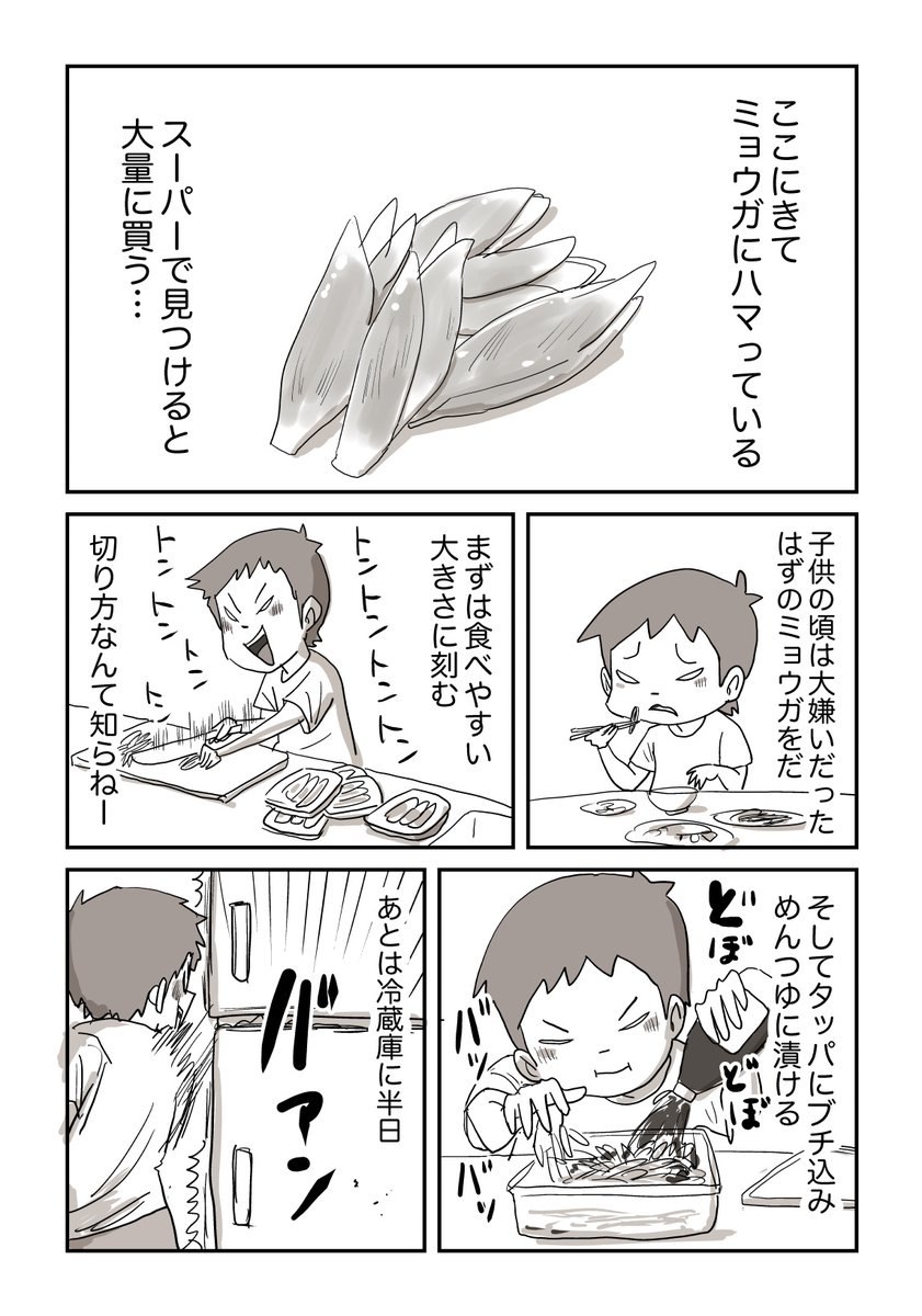 夏だしミョウガの美味しい食べ方教えて