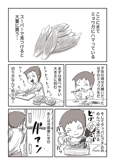 夏だしミョウガの美味しい食べ方教えて