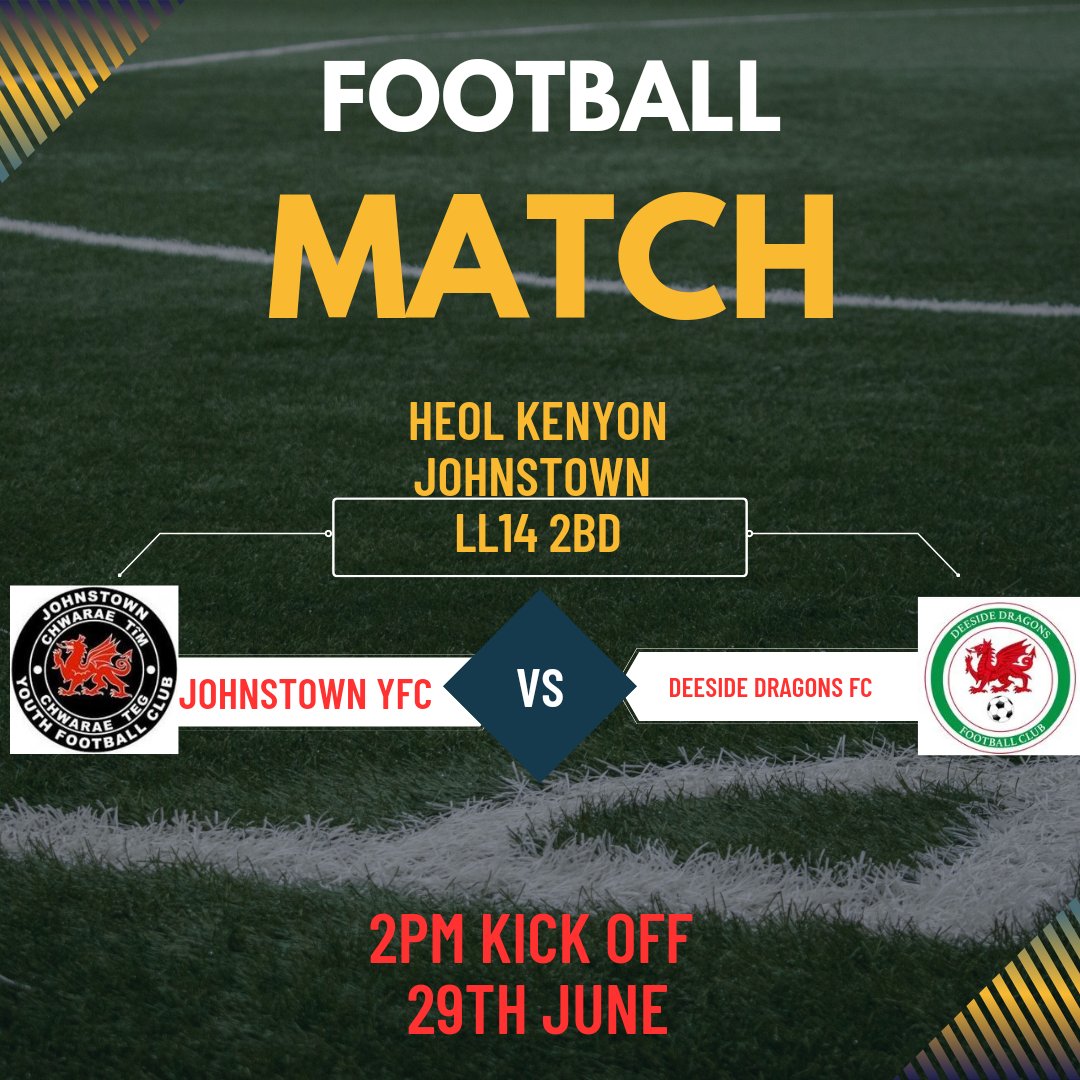 Deeside_s's tweet photo. 2nd preseason game of the season we travel away too @JTYouthFC come on!! #aplaceforeveryone #upthedragons @NWSportDave @The94thMin @FRIENDLYGAMEUK @AllWalesSport https://t.co/qX9QnBJ25n