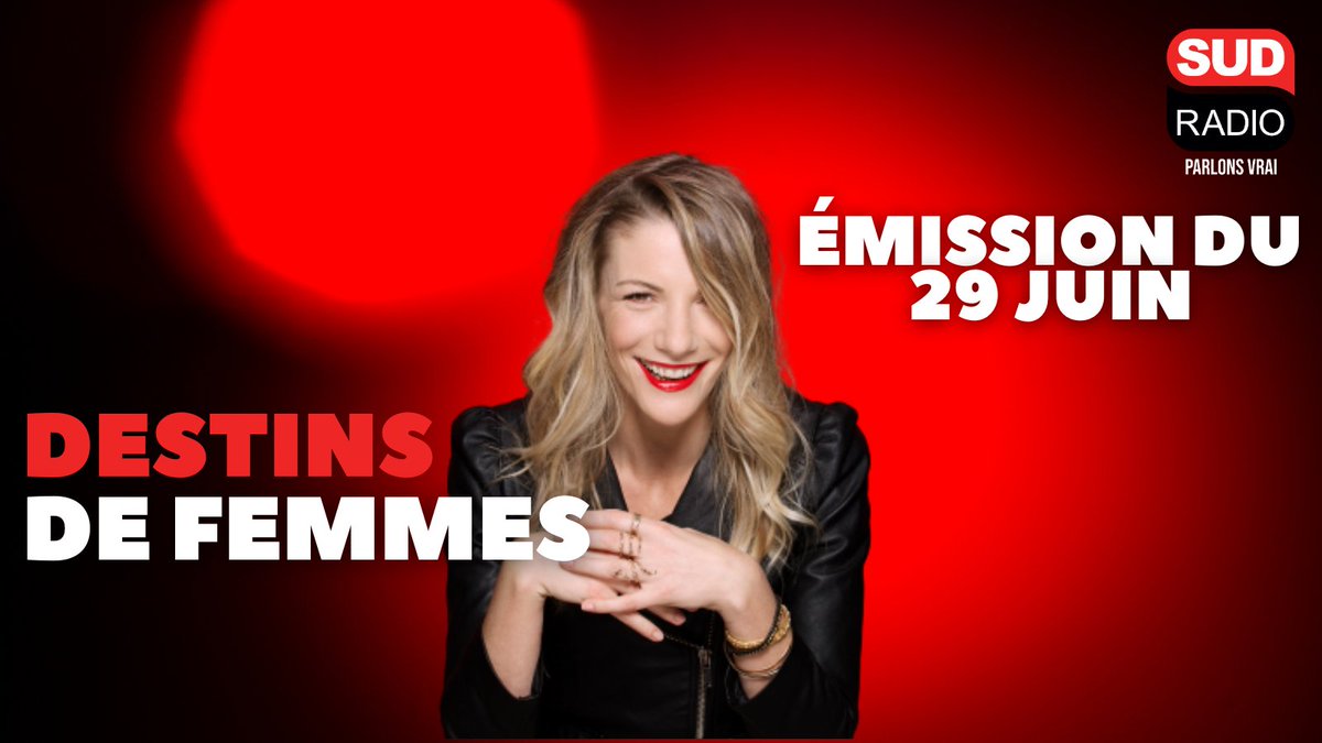 🔴 Vous avez manqué Destins de Femmes avec <a href="/judith_beller/">Judith Beller🎗️</a> et ses invités Nadjet Cherigui, <a href="/valeriepereztv/">Valérie Perez</a>, Emmanuel Sauvage et <a href="/PatrickRogerE/">Patrick Roger</a>

📲 Retrouvez l'émission intégrale : sudradio.fr/programme/dest…