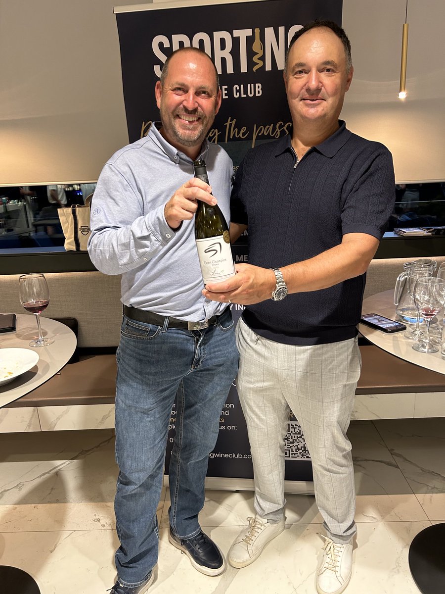 Sporting Wine Club (@sportingwine) on Twitter photo <a href="/SportingWine/">Sporting Wine Club</a> proud to present wines at <a href="/MashieGolfUK/">MASHIE Golf</a> event. <a href="/davidhowell530/">David howell</a> <a href="/simonkhangolf/">Simon Khan</a> were brilliant raconteurs and tasted <a href="/Louis57TM/">Louis Oosthuizen</a> Open Champion Syrah,flagship of his amazing wine range named after the lowest pro score ever,
57!! <a href="/SportingWine/">Sporting Wine Club</a> proud to present wines at <a href="/MashieGolfUK/">MASHIE Golf</a> event. <a href="/davidhowell530/">David howell</a> <a href="/simonkhangolf/">Simon Khan</a> were brilliant raconteurs and tasted <a href="/Louis57TM/">Louis Oosthuizen</a> Open Champion Syrah,flagship of his amazing wine range named after the lowest pro score ever,
57!!